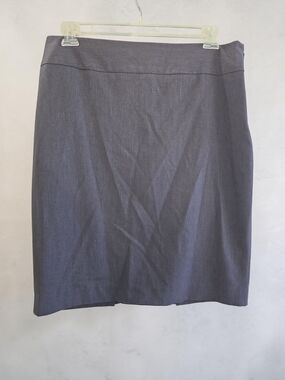 Liz Claiborne Charcoal Gray Pencil Skirt